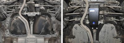 АвтоБРОНЯ Защита редуктора Subaru Forester (08-)/Impreza (07-) 111054022 (111054022)
