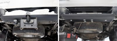 Автоброня 111.05841.1 111.05841.1 Защита заднего бампера, Volkswagen Amarok 2016-, V - 2.0d/Volkswagen Amarok 2010-2016, V - 2.0d