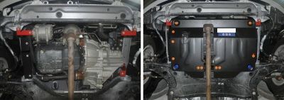 Автоброня 111.08004.1 111.08004.1 Защита картера + КПП, FAW V2 2012-2016, V - 1.6