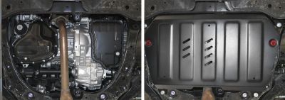 Автоброня 111.09518.1 111.09518.1 Защита картера + КПП + комплект крепежа, Toyota Camry (XV70) 2018-, V - 2.0; 2.5, 3.5; Увеличенная