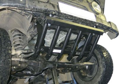 Автоброня 222.06314.1 222.06314.1 Защита рулевых тяг из трубы, UAZ Hunter 2009-, V - все