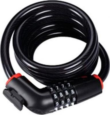 Замок велосипедный BBB CodeLock 15mm x 1800mm кодовый (BBL-45)