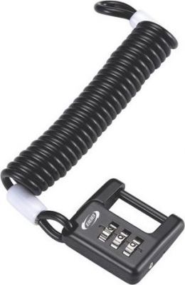 Замок велосипедный BBB MiniSafe Coil cable 1200mm кодовый (BBL-52)