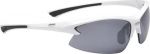 Очки солнцезащитные BBB Impulse PC Smoke flash mirror lens black tips white (BSG-38)