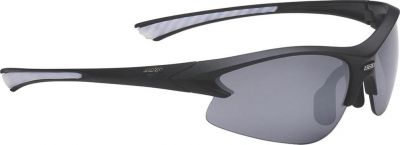 Очки солнцезащитные BBB Impulse small PC Smoke flash mirror lens white tips matt black (BSG-38S)