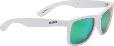 Очки солнцезащитные BBB Street PZ PC MLC green polarised lenses матово-белый (BSG-46)