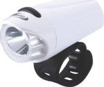 Фонарь передний BBB EcoBeam 0.2W with strap 3x AAA white/black (BLS-75)