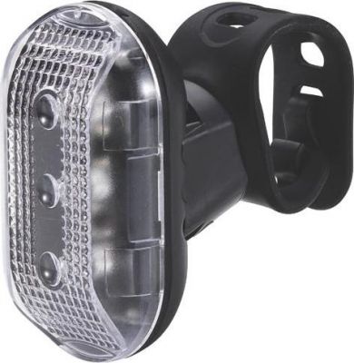 Фонарь передний BBB FrontLaser 3 white led 2xAAA (BLS-77)