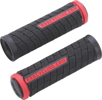 Грипсы BBB DualGrip 102mm черный/красный (BHG-07) (б/р)