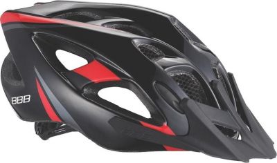 Летний шлем BBB Elbrus with visor matt black/red (BHE-34) (US:L)