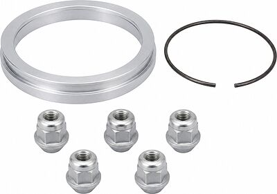 Монтажный комплект BBS 0931323: 5 гаек M12x1,25, кольцо 70/56 мм и стопор