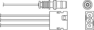 Beru OZH016 лямбда-зонд на MERCEDES-BENZ COUPE (C124)