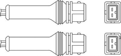 Beru OZH038 лямбда-зонд на PEUGEOT 306 (7B, N3, N5)