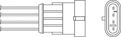 Beru OZH056 лямбда-зонд на ALFA ROMEO 146 (930)