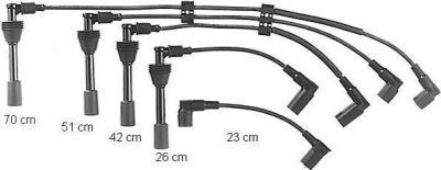 Beru ZE586 комплект проводов зажигания на PORSCHE 944