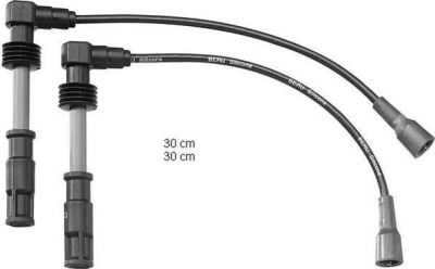 BERU Провода высоковольтные (2шт/ 2 и 4 цилиндр) AUDI A4 VW Passat (ZEF1367, ZEF 1367)