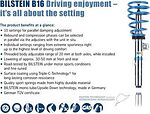 Bilstein Bil_004752 комплект ходовой части, пружины / амортизаторы на SEAT LEON (1M1)