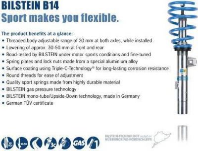 Bilstein Bil_022584 комплект ходовой части, пружины / амортизаторы на SKODA OCTAVIA (5E3)