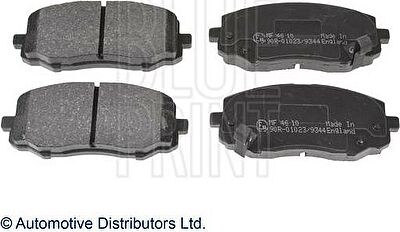 Blue Print ADG042112 комплект тормозных колодок, дисковый тормоз на HYUNDAI i10 (PA)