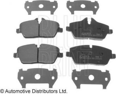 BLUE PRINT КОМПЛЕКТ ТОРМОЗНЫХ КОЛОДОК, ДИСКОВЫЙ ТОРМОЗ (ADG04297)