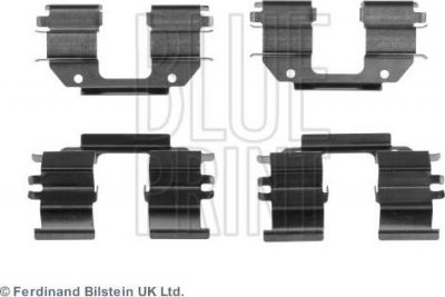 Blue Print ADG048600 комплектующие, колодки дискового тормоза на DAEWOO MATIZ (KLYA)