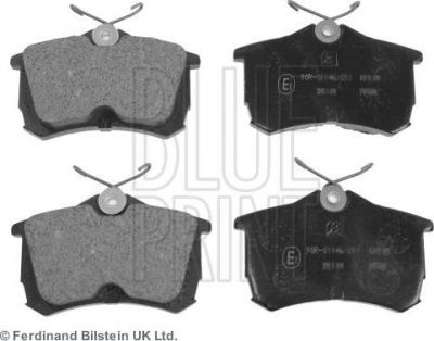 BLUE PRINT Комплект тормозных колодок, диско (ADH24257)