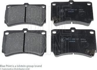 BLUE PRINT Комплект тормозных колодок, диско (ADM54249)