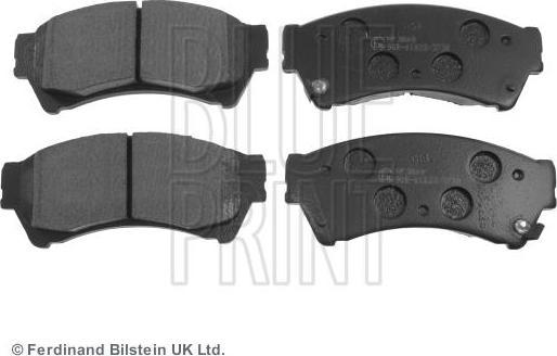 BLUE PRINT Колодки тормозные ADM54296 (ADM54296)