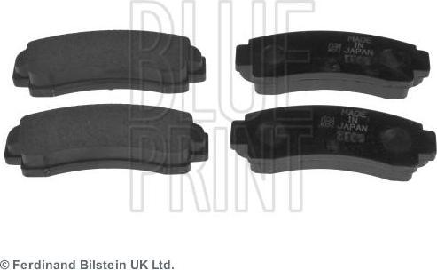 Blue Print ADN14230 комплект тормозных колодок, дисковый тормоз на NISSAN SUNNY III Liftback (N14)