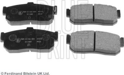 BLUE PRINT Комплект тормозных колодок, диско (ADN14281)