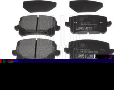 Blue Print ADV184217 комплект тормозных колодок, дисковый тормоз на VW TIGUAN (5N_)