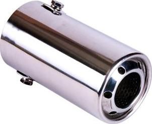 BOLK BK01407 Насадка на глушитель 63х120х63мм хром BOLK BK01407 Насадка на глушитель 63х120х63мм хром