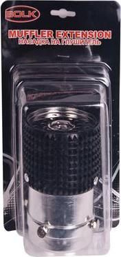 BOLK BK01442BK Насадка на глушитель 72х125х60мм хром-черная BOLK BK01442BK Насадка на глушитель 72х125х60мм хром-черная