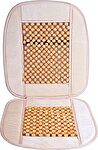 BOLK BK02090BE Накидка на сиденье массажная 122х45см деревянная бежевая 1шт