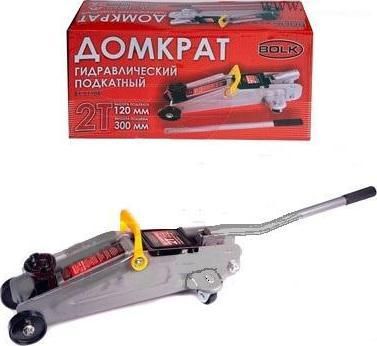 BOLK BK51108 Домкрат гидравлический подкатной 2т 120-300мм
