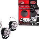 BOLK BK61116 Дневные ходовые огни светодиодные 4LED круглые D=70мм 12В 2шт