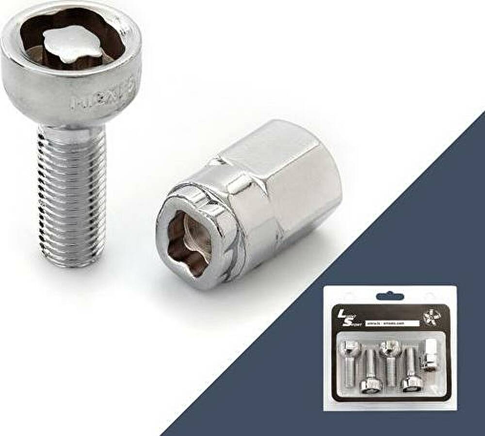 Болт секретный M14x1,5 44/29 сфера 4+2 ключ CH 62905SP H0046637