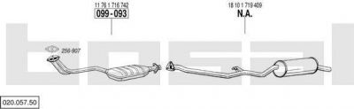 Bosal 020.057.50 система выпуска ог на 3 (E30)