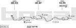 Bosal 034.189.74 система выпуска ог на FORD ESCORT VII седан (GAL, AFL)