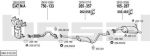 Bosal 040.012.00 система выпуска ог на HYUNDAI GETZ (TB)