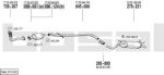 Bosal 066.573.90 система выпуска ог на RENAULT MEGANE I (BA0/1_)