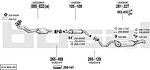 Bosal 074.900.00 система выпуска ог на SKODA OCTAVIA Combi (1U5)