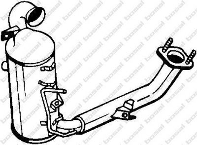 Bosal 090-003 катализатор на FORD FOCUS II седан (DA_)