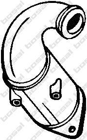 Bosal 090-498 катализатор на ALFA ROMEO 147 (937)