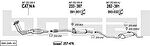 Bosal 090.249.10 система выпуска ог на VW POLO купе (86C, 80)