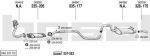 Bosal 092.231.02 система выпуска ог на VOLVO 460 L (464)