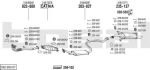 Bosal 092.950.07 система выпуска ог на VOLVO S40 I (VS)
