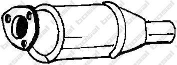 Bosal 099-168 катализатор на VW POLO CLASSIC (6KV2)