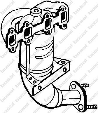 Bosal 099-248 катализатор на FORD KA (RB_)