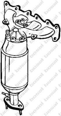 Bosal 099-386 катализатор на FIAT STILO (192)